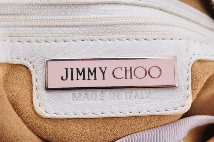 Jimmy Choo star studded evening bag Silver