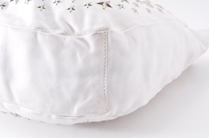 Jimmy Choo star studded evening bag Silver