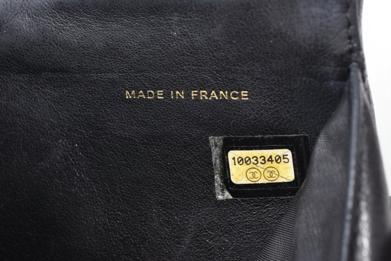 Chanel Caviar Leather CC Bi Fold Wallet