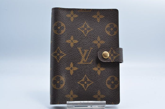Louis Vuitton Agenda PM Monogram Planner Cover / Passport Compact Organizer