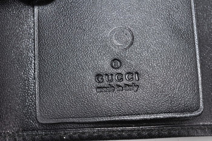 Gucci Black Leather Key Case