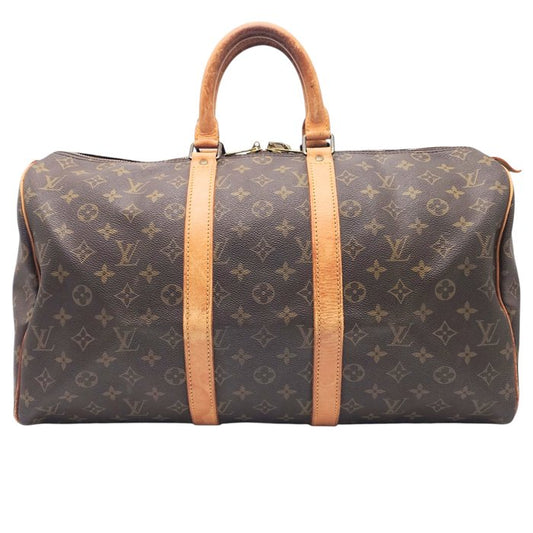 Louis Vuitton Keepall 45 Monogram Travel  Boston Bag