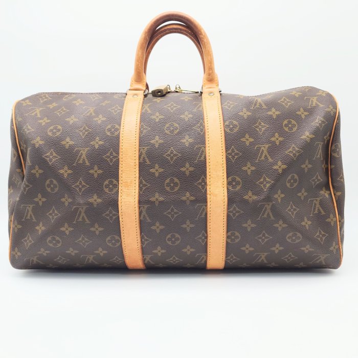 Louis Vuitton Keepall 45 Monogram Travel  Boston Bag