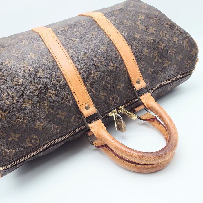 Louis Vuitton Keepall 45 Monogram Travel  Boston Bag