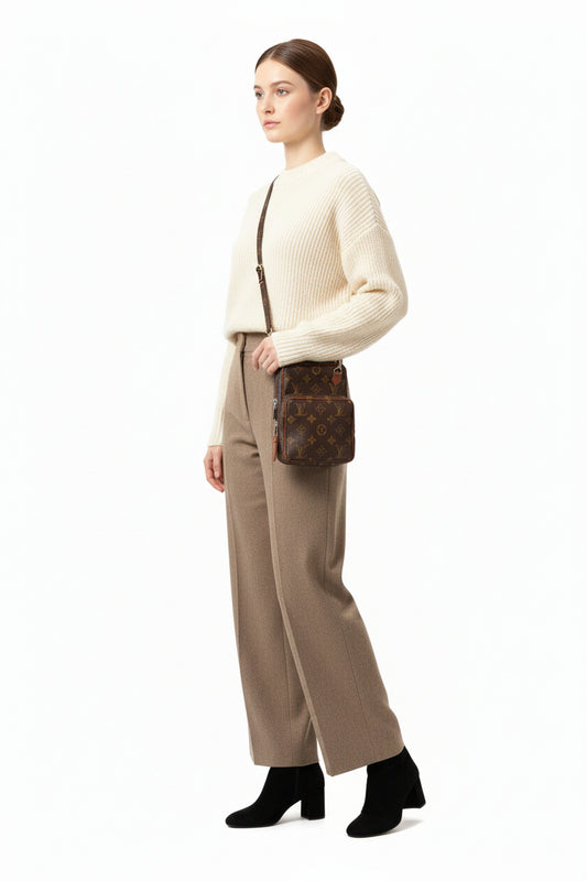 Louis Vuitton Amazone Monogram  Vintage Crossbody Bag