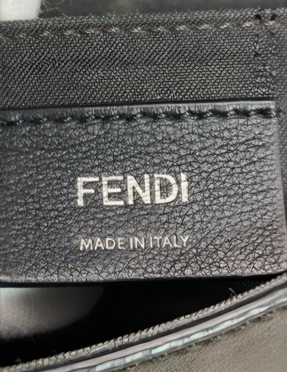 Fendi Back to School Mini Pom Pom 2-way bag