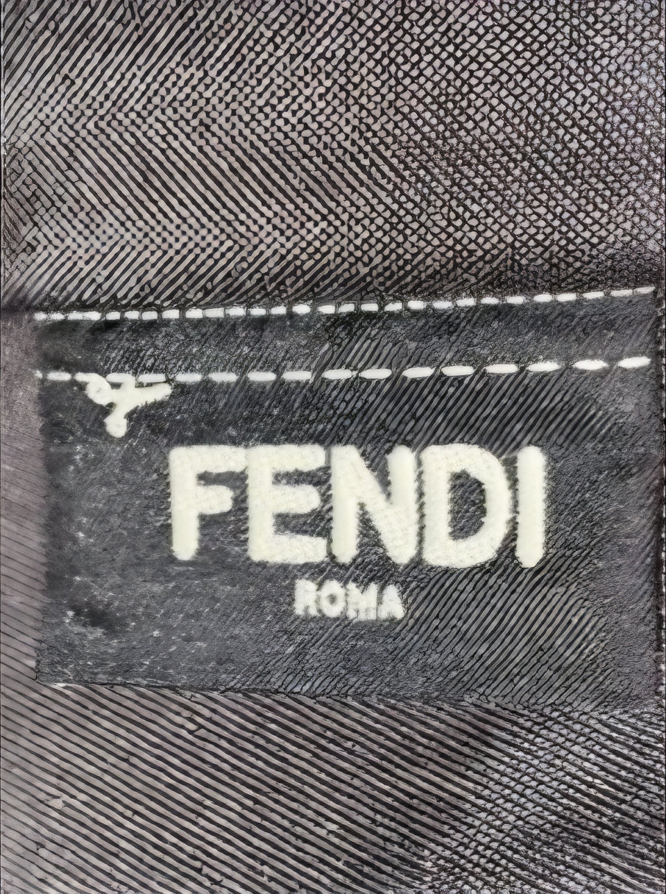 Fendi Back to School Mini Pom Pom 2-way bag