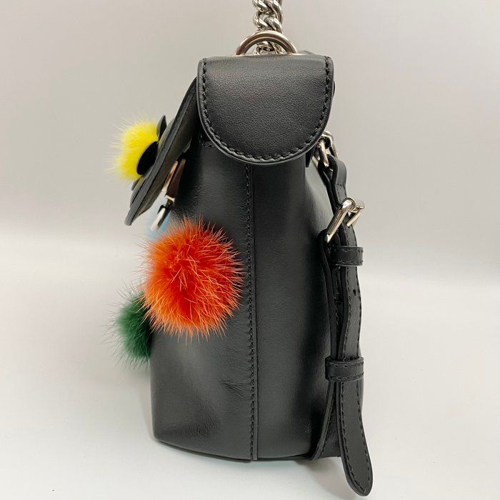 Fendi Back to School Mini Pom Pom 2-way bag