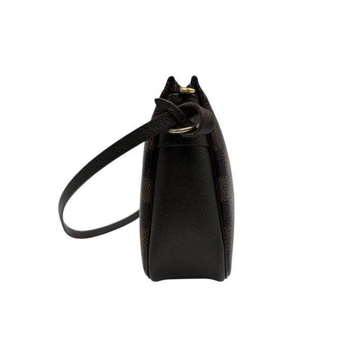 Louis Vuitton Damier Ebene Trousse Makeup Bag Mini Pochette
