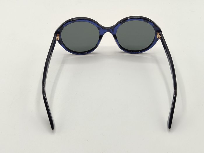 Gucci GG0023S  Blue Gold Bee Motif Gradient lens Sunglasses