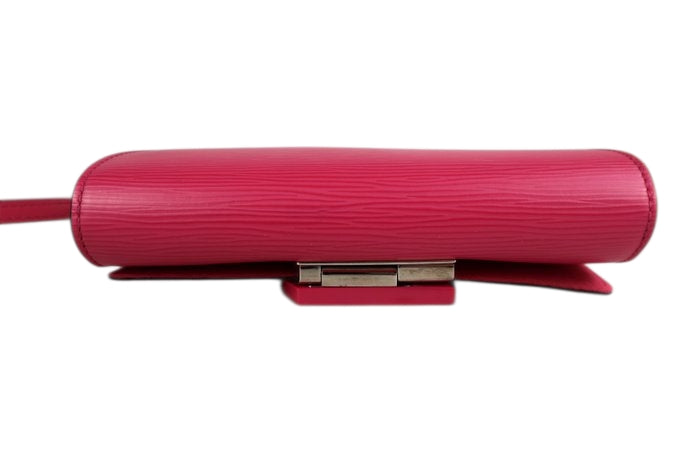 Louis Vuitton Louise Epi Flap Bag Pink Compact Evening bag