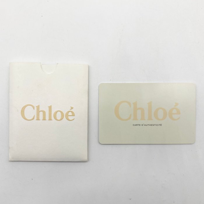 Sac bandoulière Chloé Drew en cuir rouge