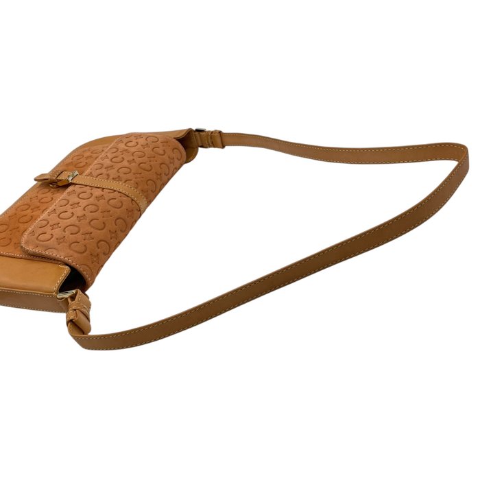 Sac bandoulière en cuir suédé Macadam de Céline