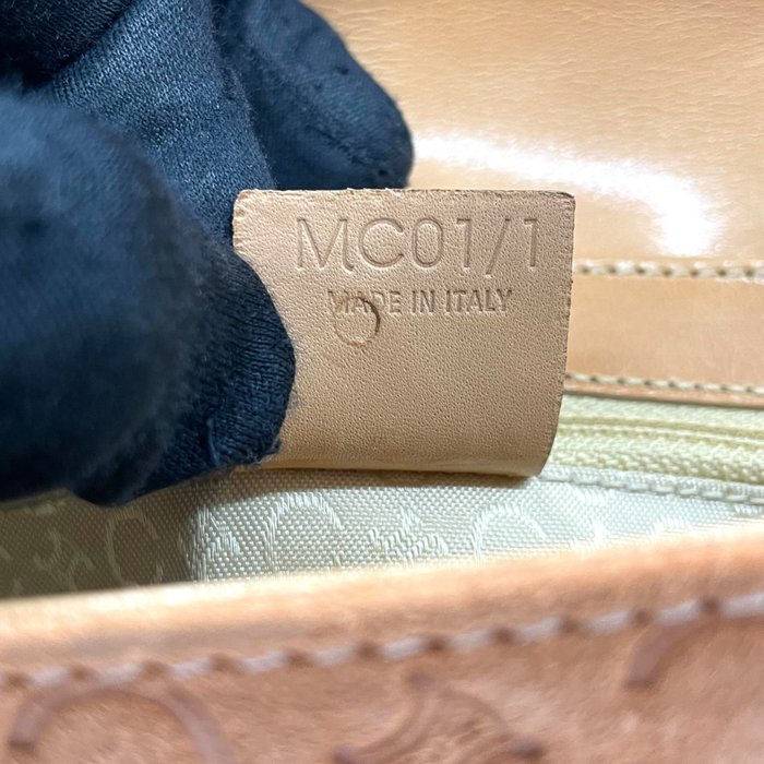 Sac bandoulière en cuir suédé Macadam de Céline