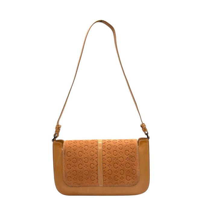 Sac bandoulière en cuir suédé Macadam de Céline