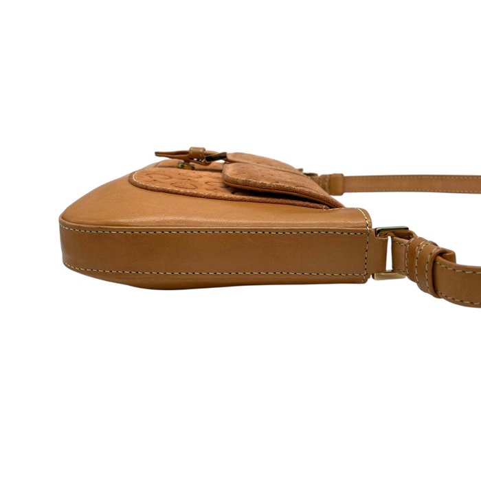 Sac bandoulière en cuir suédé Macadam de Céline