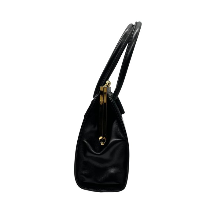 Ferragamo Vera Bow Top Handle Evening Bag with Crossbody strap