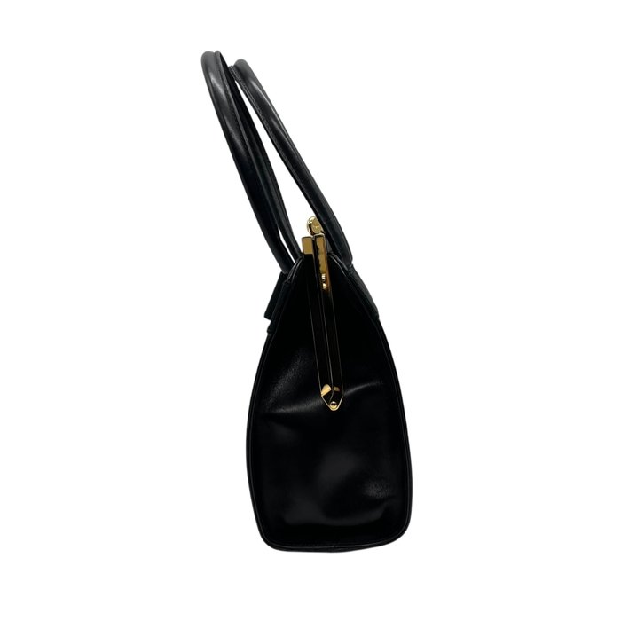 Ferragamo Vera Bow Top Handle Evening Bag with Crossbody strap