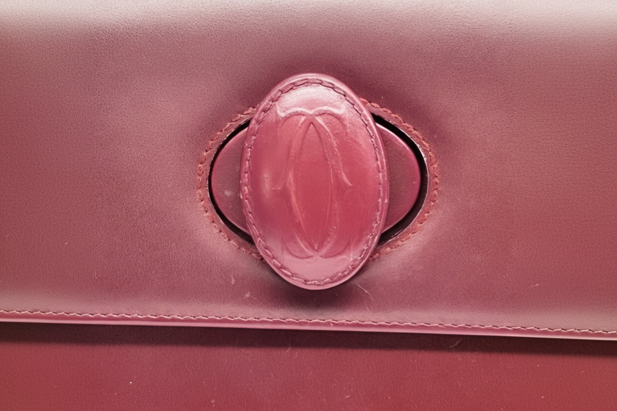 Cartier Must de Sac de Soirée à Poignée Supérieure
