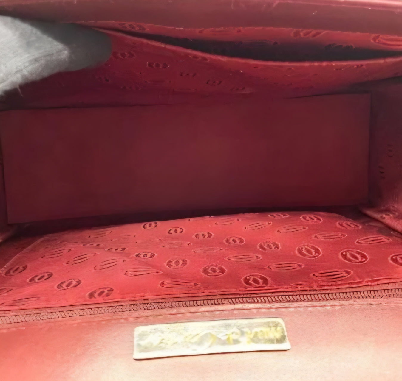 Cartier Must de Sac de Soirée à Poignée Supérieure