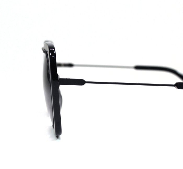 Yohji Yamamoto YY7009 Black Grey Mirrored Sunglasses