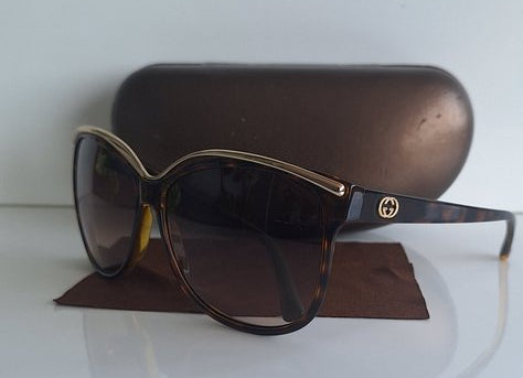 Gucci GG3155 Tortoiseshell Oversized Sunglasses