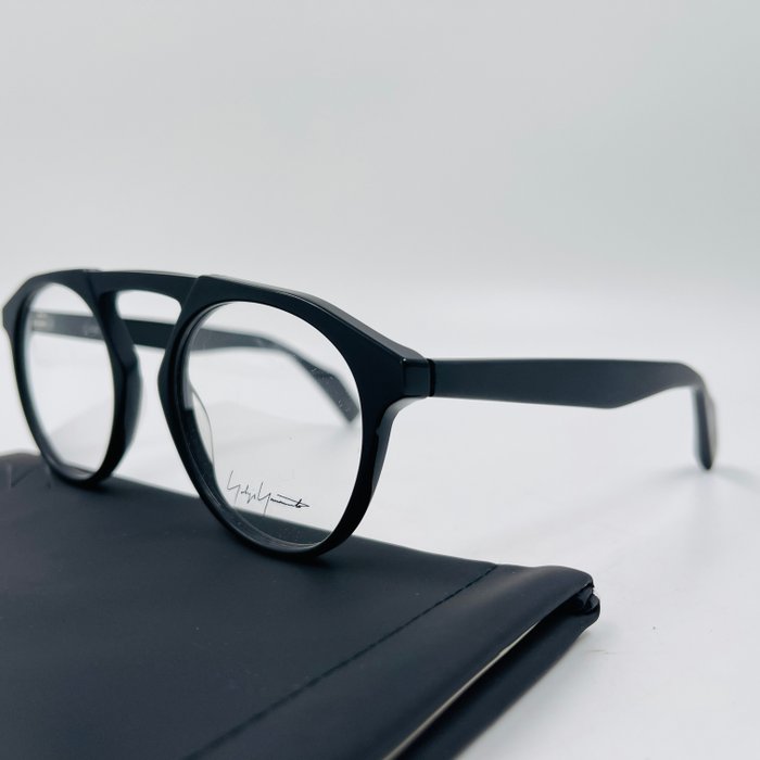 Yohji Yamamoto YY Sunglasses Black Clear lens