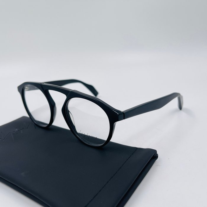 Yohji Yamamoto YY Sunglasses Black Clear lens