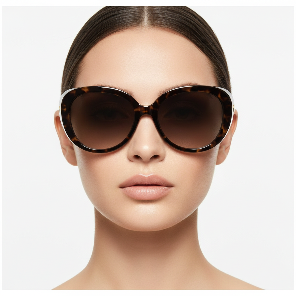 Louis Vuitton Z0596W Lunettes de soleil œil-de-chat écaille de tortue de créateur