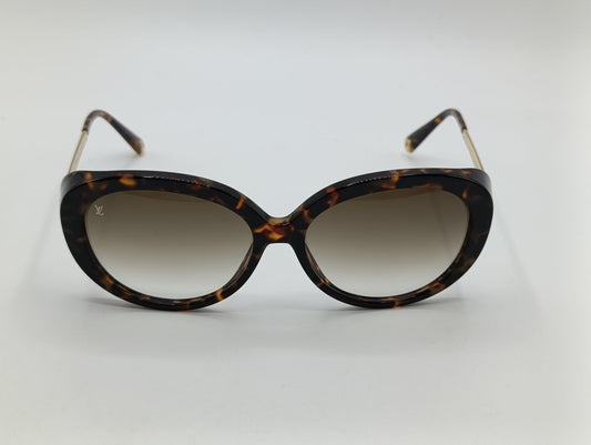 Louis Vuitton Z0596W  Tortoiseshell Cat Eye Designer Sunglasses