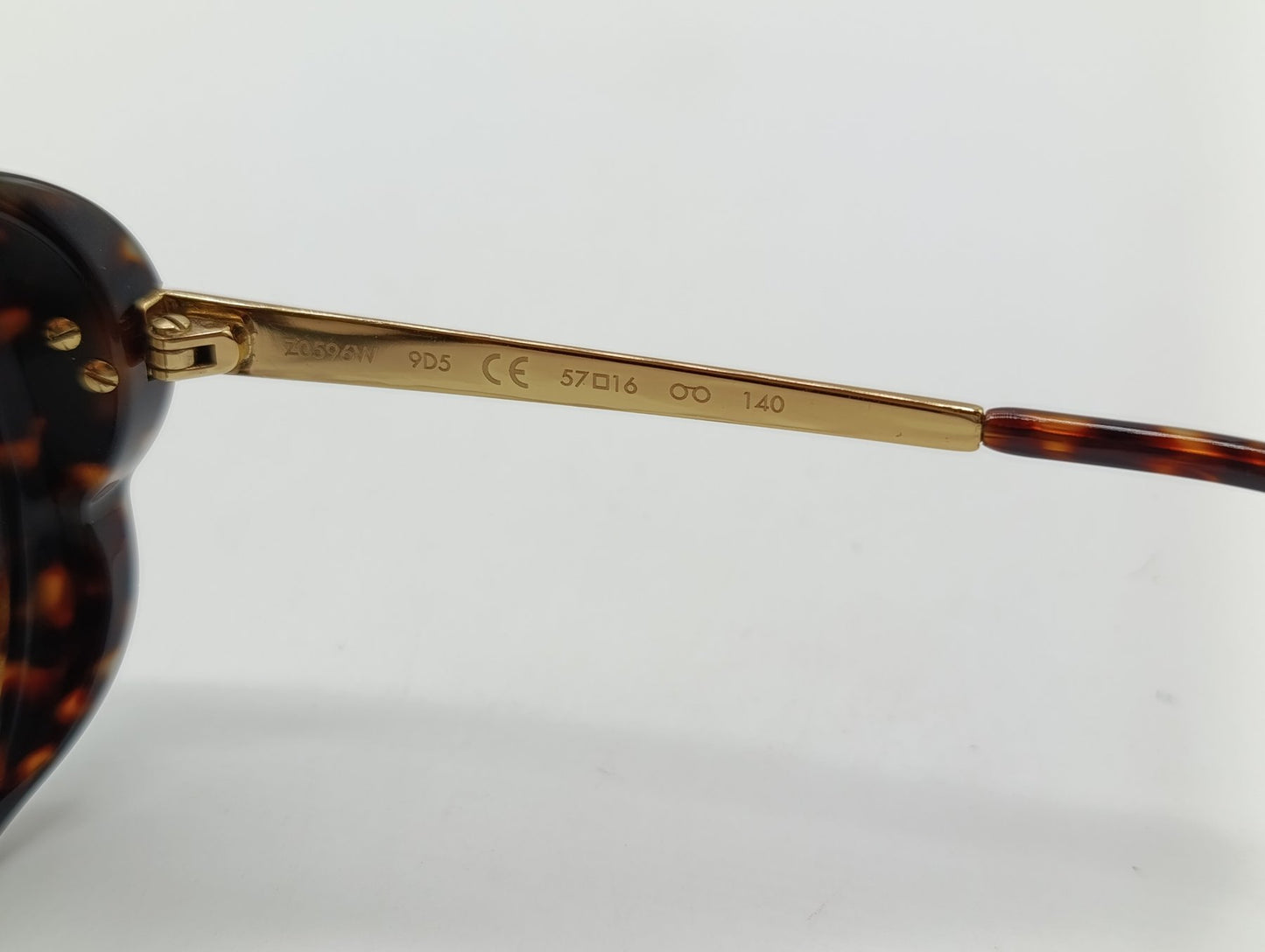 Louis Vuitton Z0596W Lunettes de soleil œil-de-chat écaille de tortue de créateur