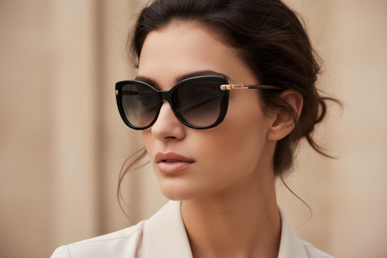 Louis Vuitton Charlotte Monogram Sunglasses Z0781W Black Designer Shades