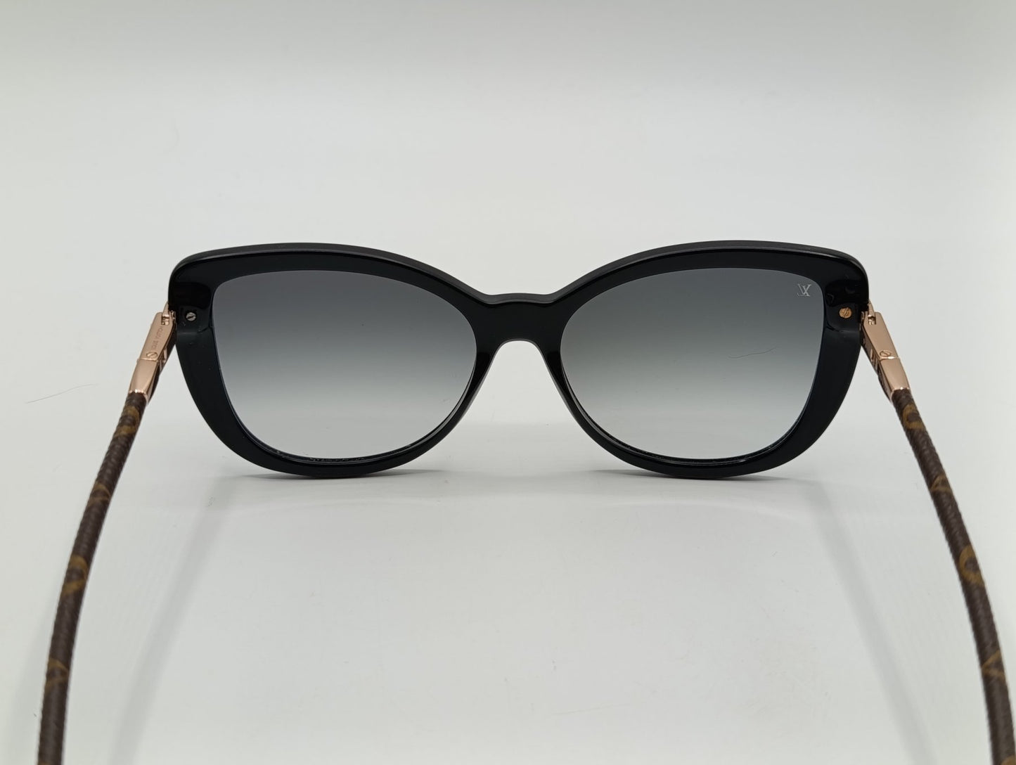 Louis Vuitton Charlotte Monogram Sunglasses Z0781W Black Designer Shades