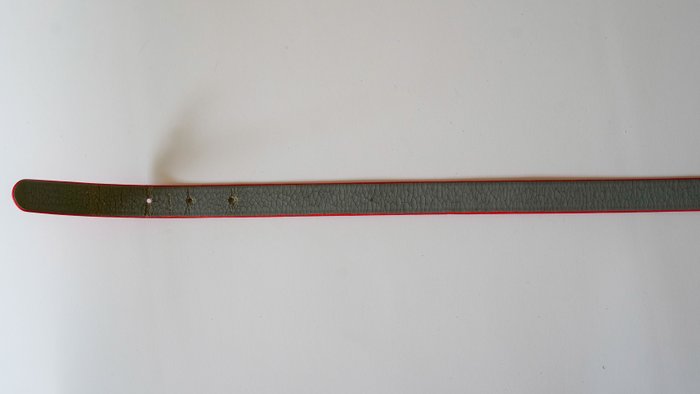 Christian Dior Rhinestone Buckle Belt Size 70 Slim Designer Belt