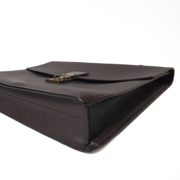 Louis Vuitton Serviette Kourad  Business Bag –Bordeaux Tiaga Leather