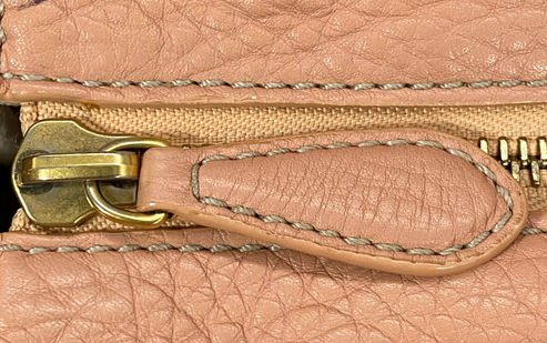 Céline Luggage  Pink and Beige Leather Handbag