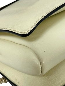Chloé Faye Shoulder Bag – Beige Leather and Gold-Tone Hardware
