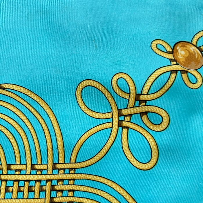 Hermès Carré 90 Brandenbourgs Silk Scarf
