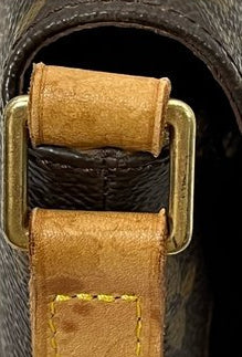 Louis Vuitton Musette Monogram Shoulder Bag in Brown
