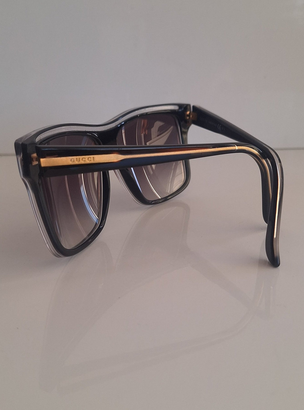 Gucci GG 3179/S Black and Gold Sunglasses