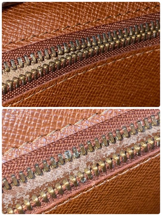 Louis Vuitton Yellow Epi Leather Two-Way Clutch Bag