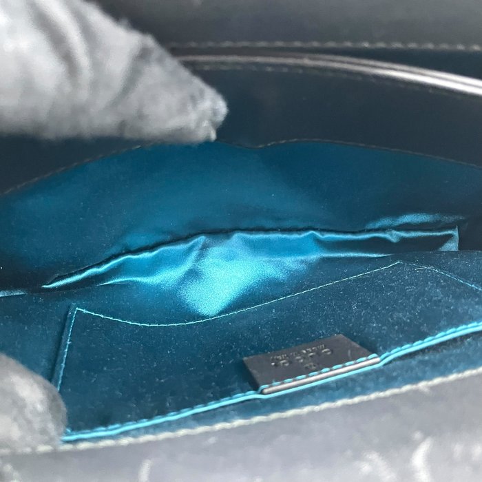 Pochette/Sac bandoulière Gucci toile rayée verte