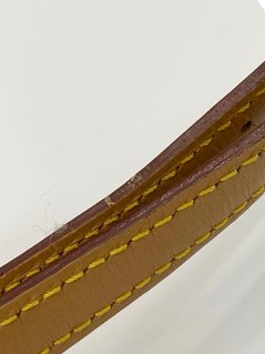 Louis Vuitton Yellow Epi Leather Two-Way Clutch Bag