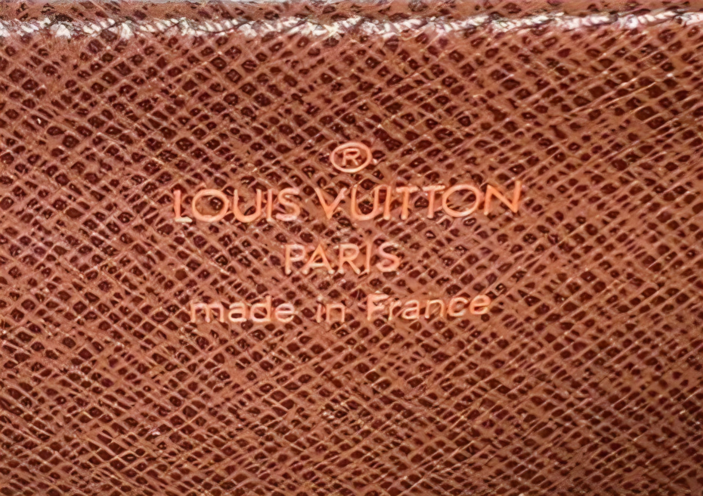 Preloved Louis Vuitton Malesherbes  Damier Ebene Bag (Discontinued)