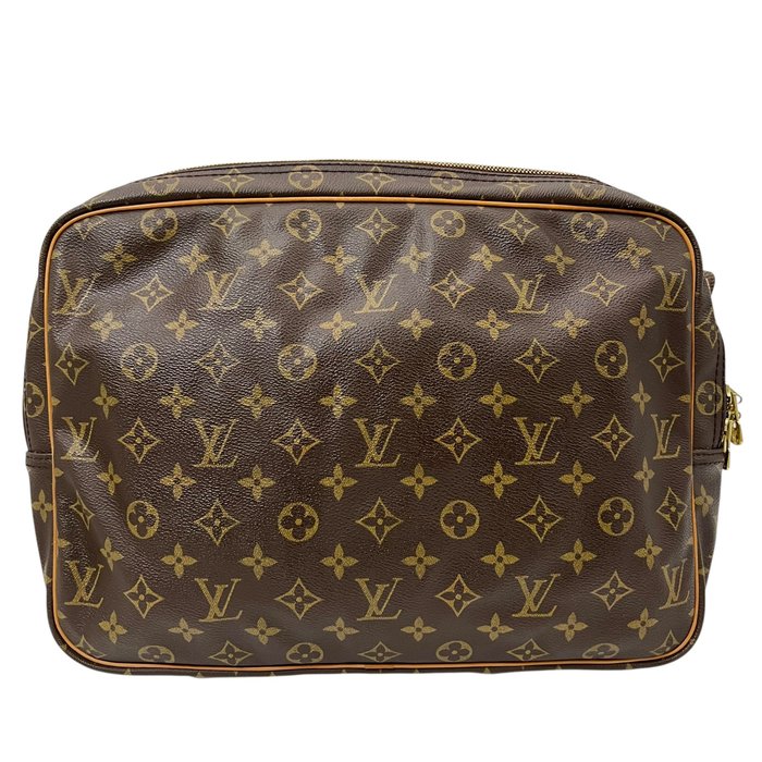 Louis Vuitton Monogram Reporter GM Shoulder Bag – Brown