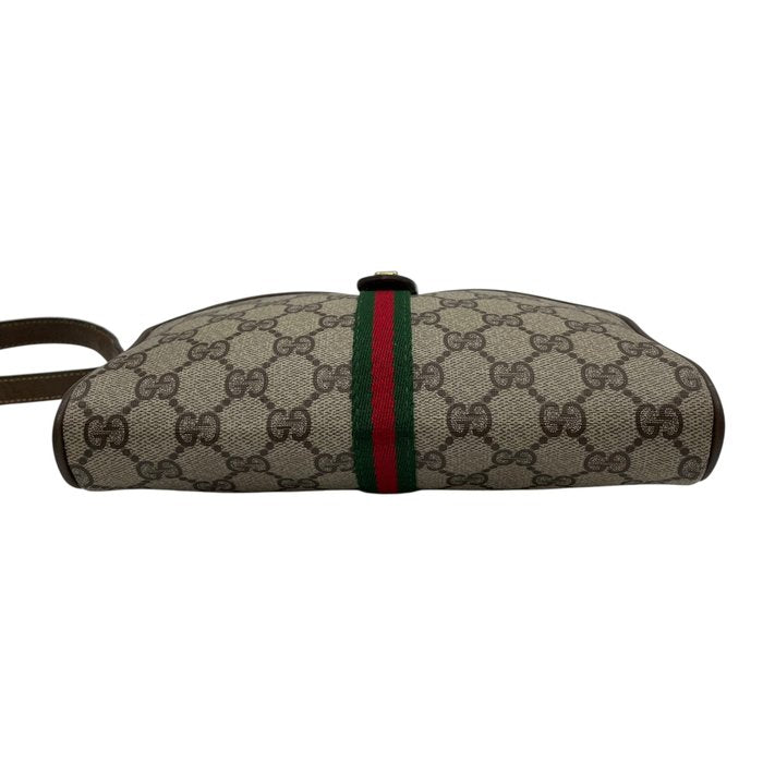 Gucci GG Supreme Web Stripe Crossbody Bag