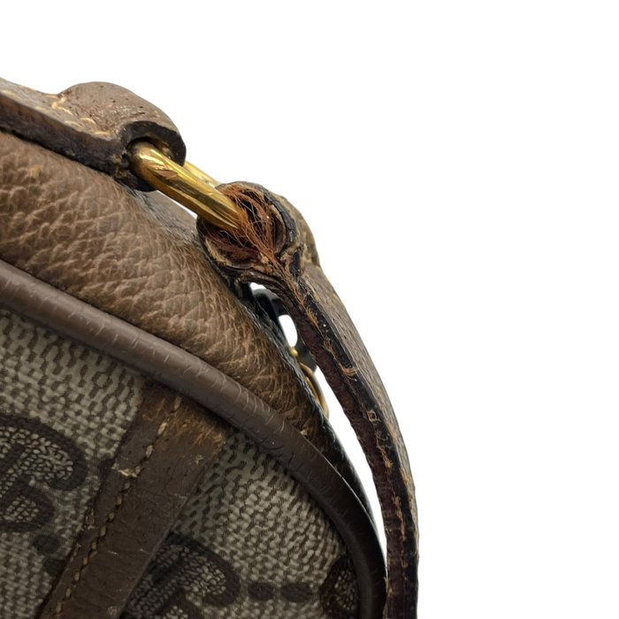 Gucci GG Supreme Web Stripe Crossbody Bag