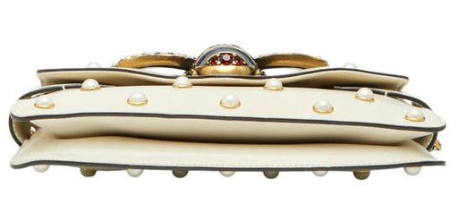 Gucci Broadway Pearl &amp; Bee Chain Shoulder Bag – 2-Way Crossbody