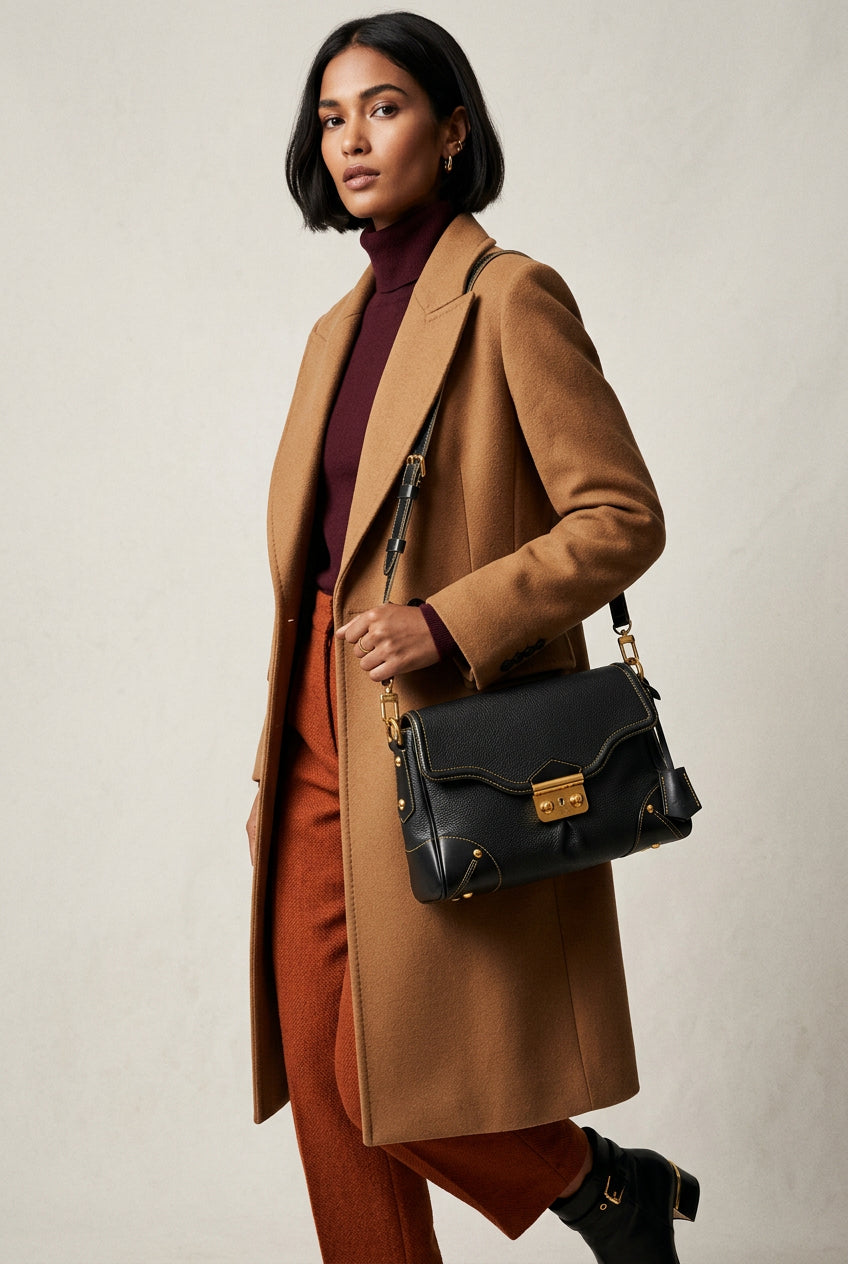 Louis Vuitton Suhali L’Essentiel Shoulder Bag – Noir Black Leather