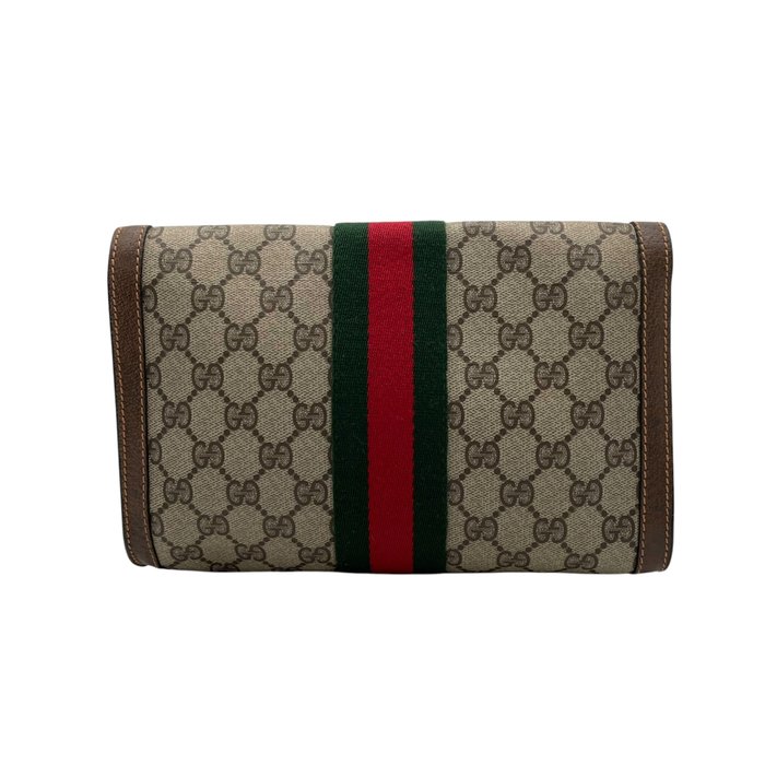 Gucci GG Supreme Web Clutch Bag – Vintage